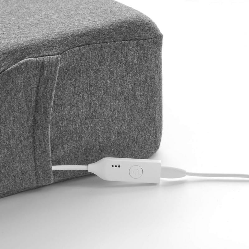 USB controller detail on U10 graphene heated sleep pillow
