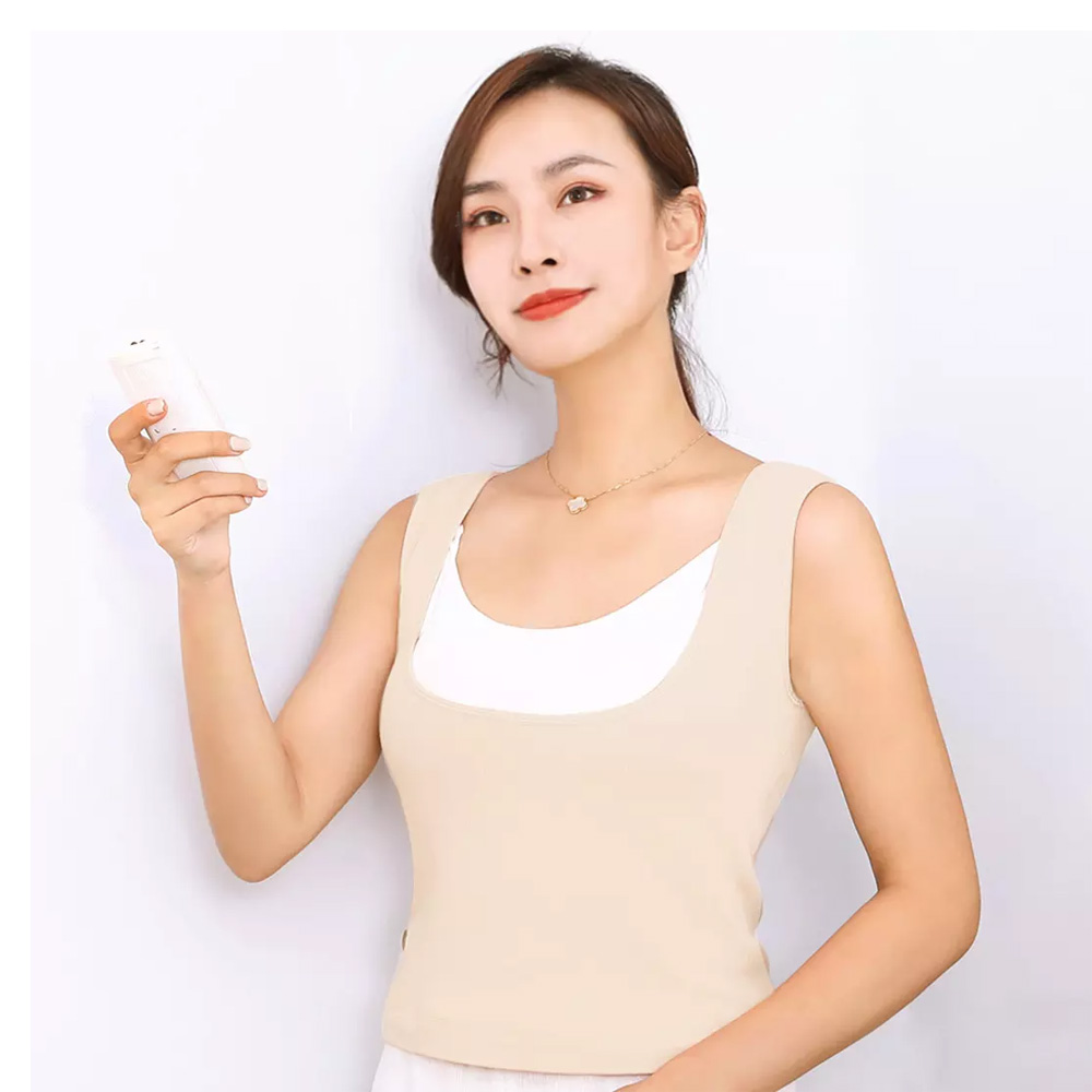 Graphene Heated Back Warmer Vest application