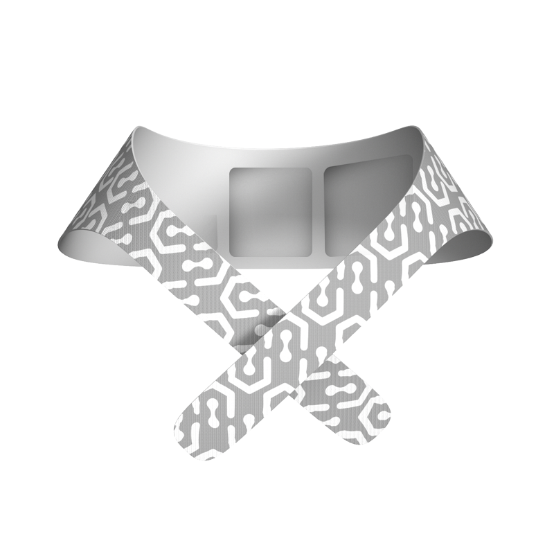 A40 Self-Heating Neck Warm Patch: neck patch with crossed front tabs.