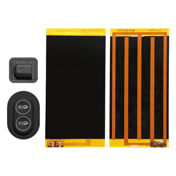 Low Voltage Graphene Electric Heating Pad for Clothing and Wearables