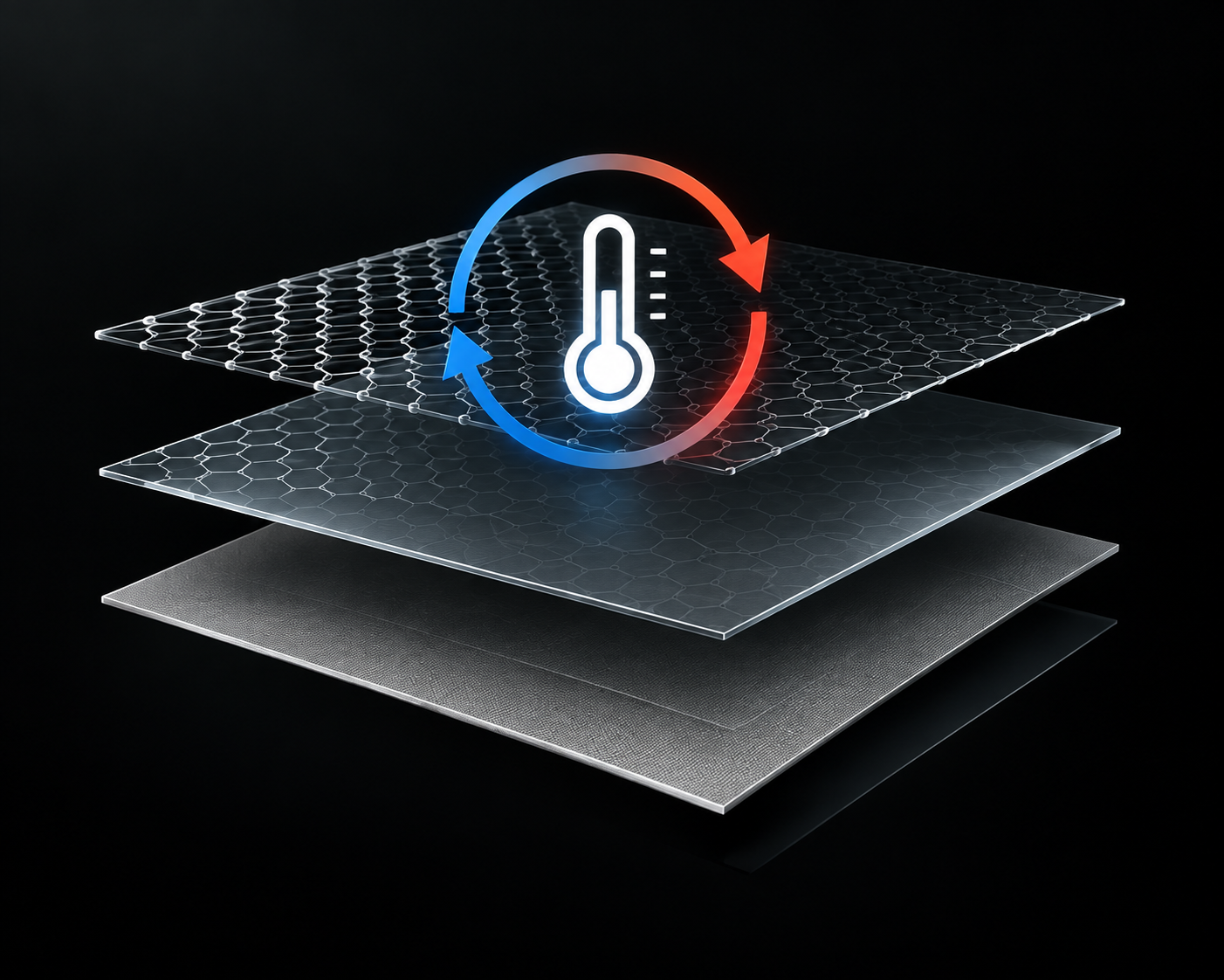 Smart temperature control for graphene heating film