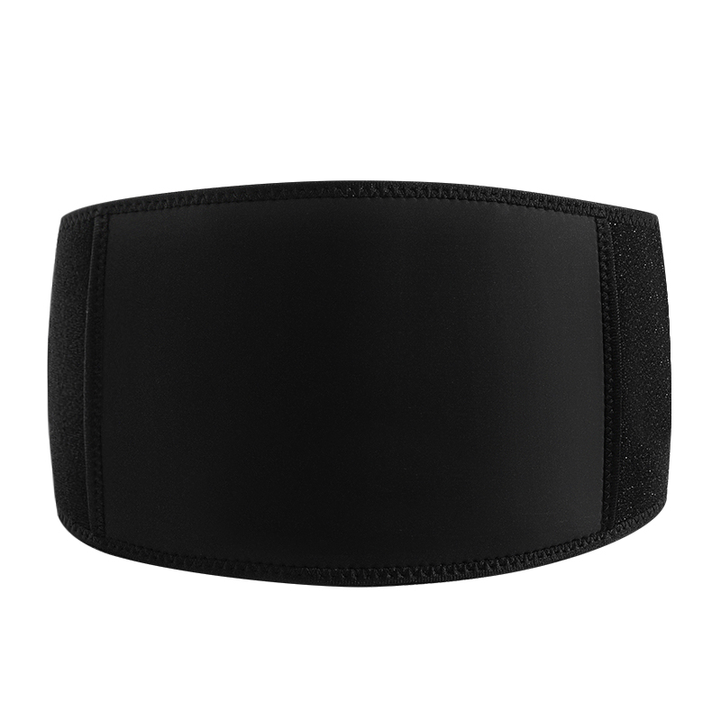 Black graphene self-warming waist support belt A10 TK with adjustable wraparound design