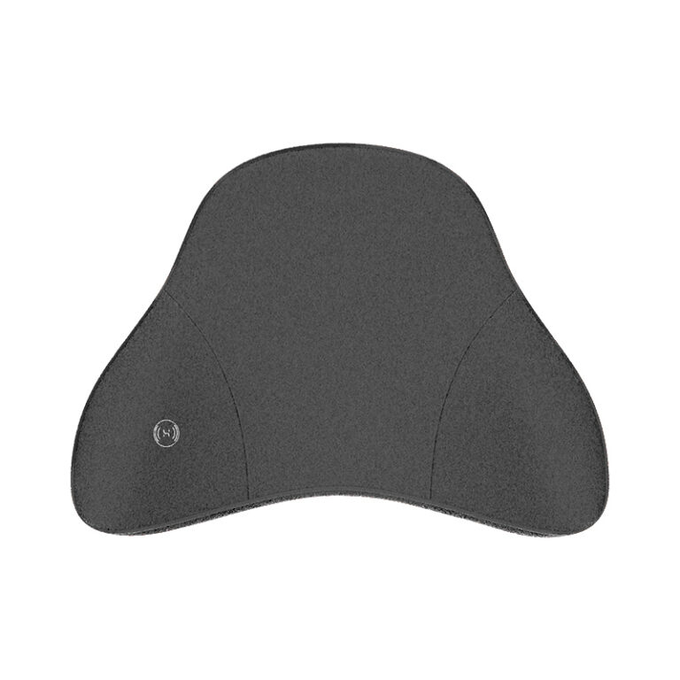 Graphene heated lumbar support cushion