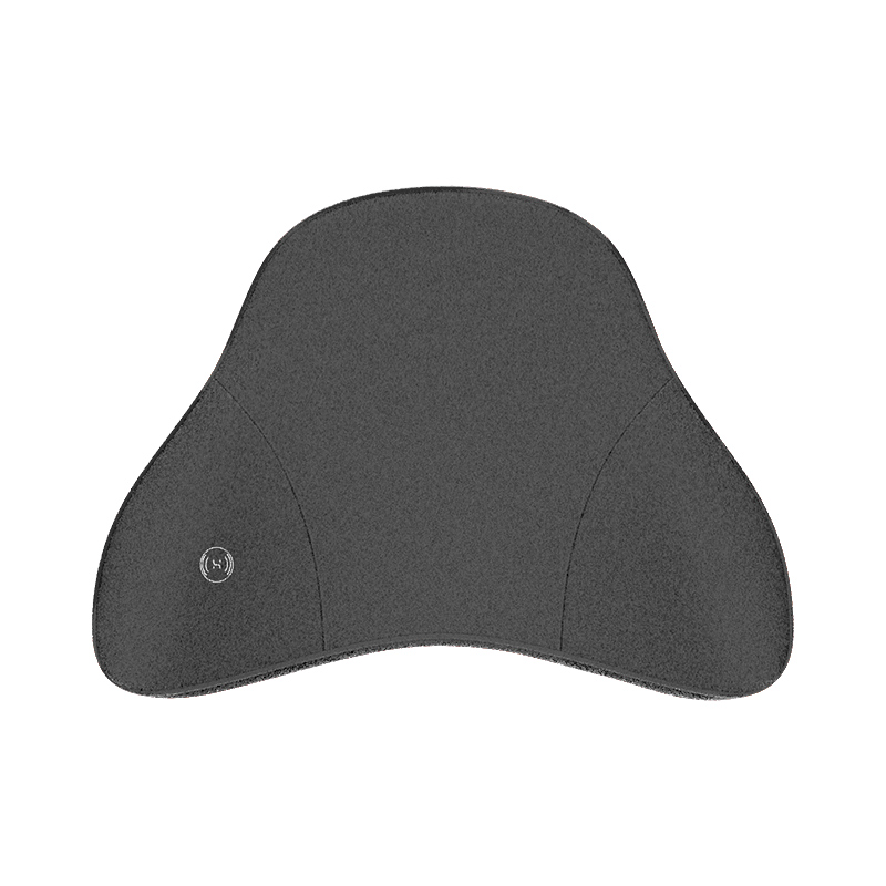 Graphene heated lumbar support cushion