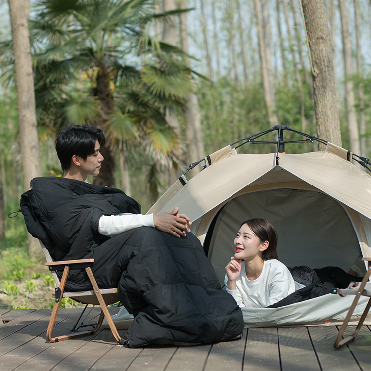 Graphene Heated Sleeping Bag application