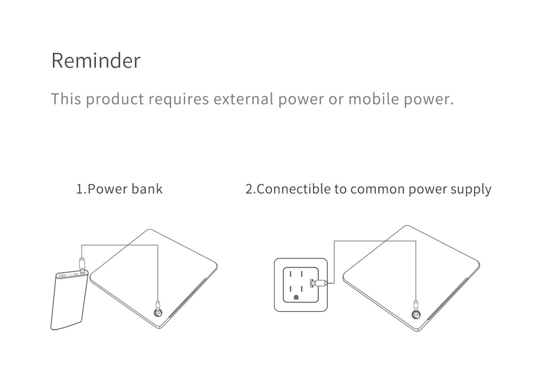 M10 seat cushion external power connection guide