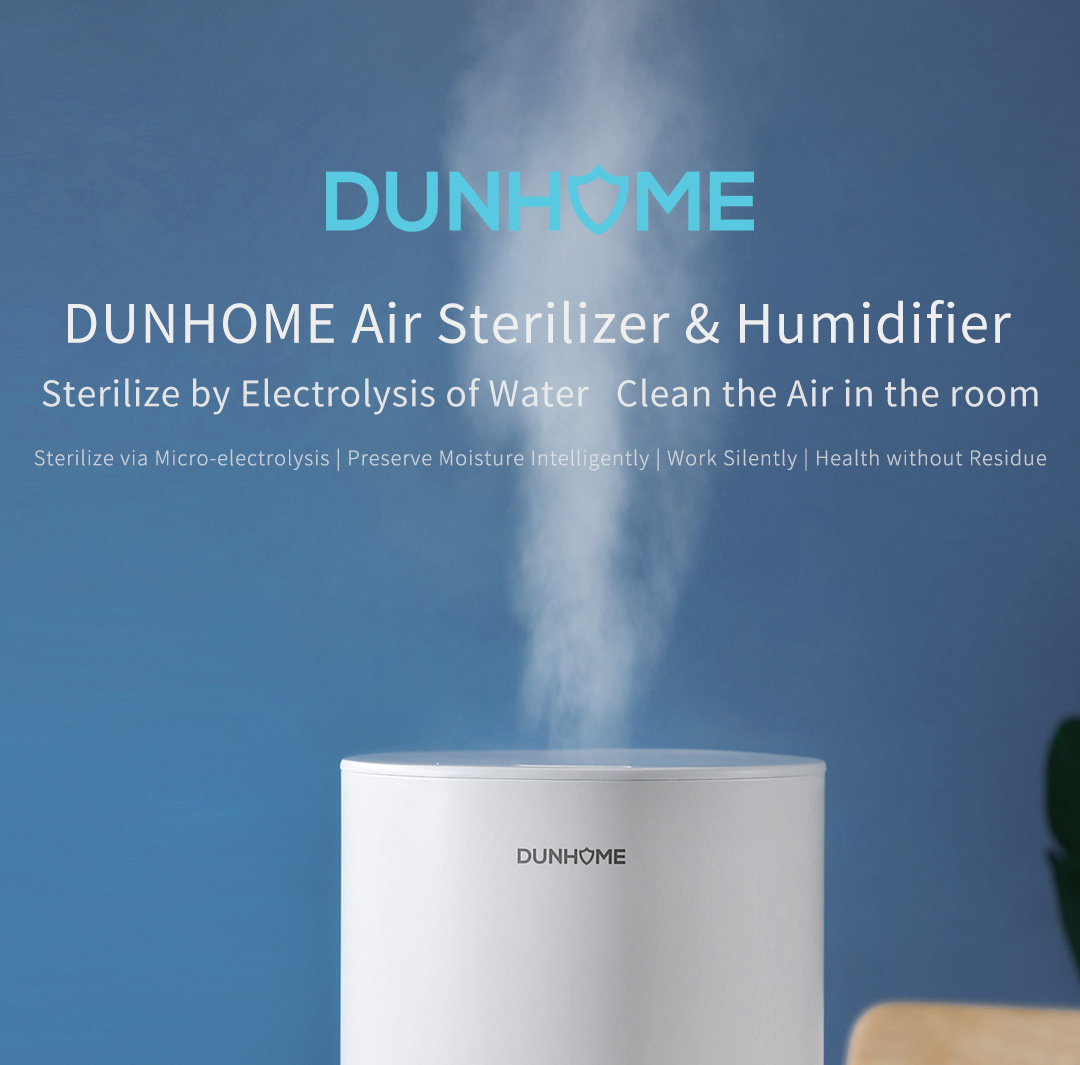 KD001 smart air sterilizer and humidifier overview