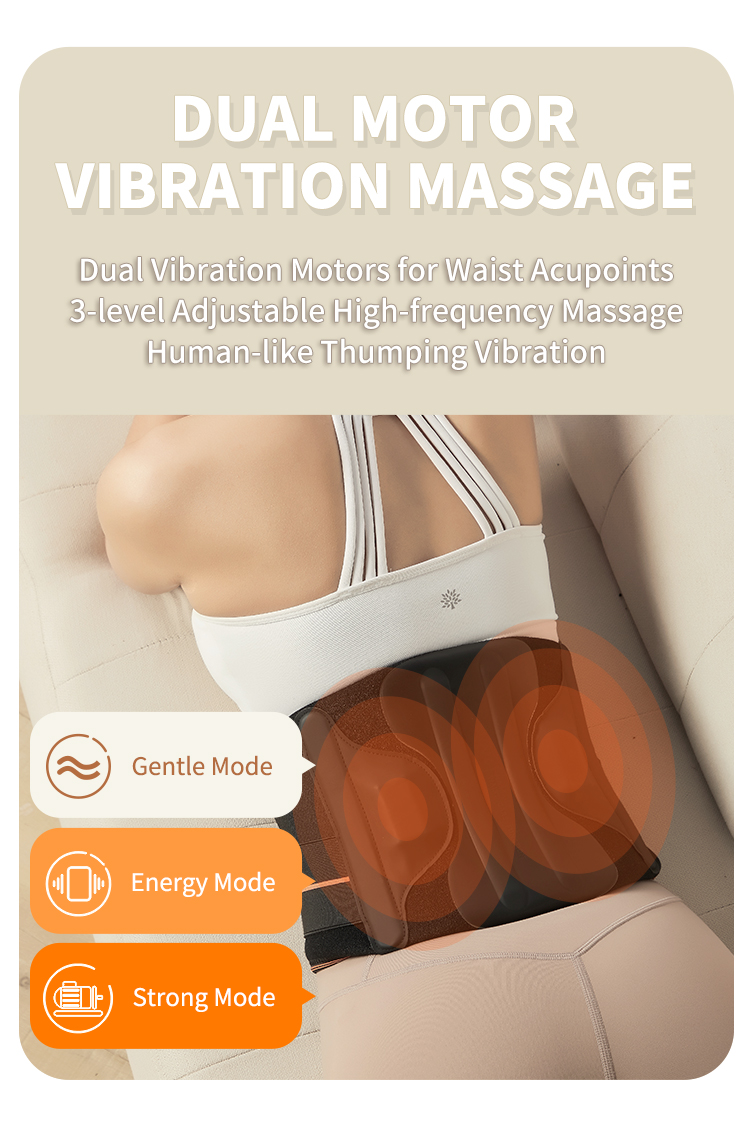Graphene Heated Waist Massage Belt K-AMZCYD-A0V2 product detail