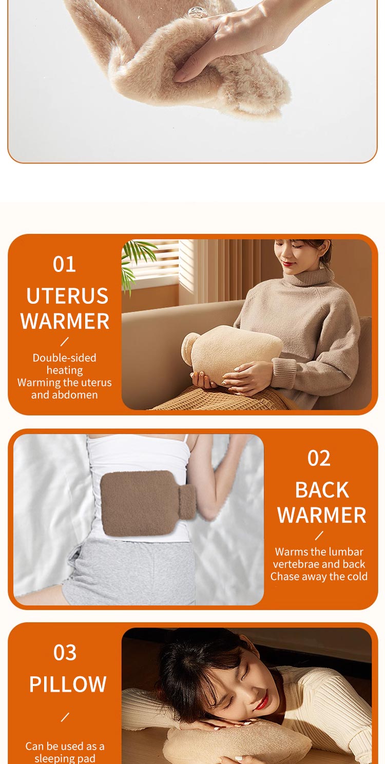 Hand warmer body, back and pillow applications