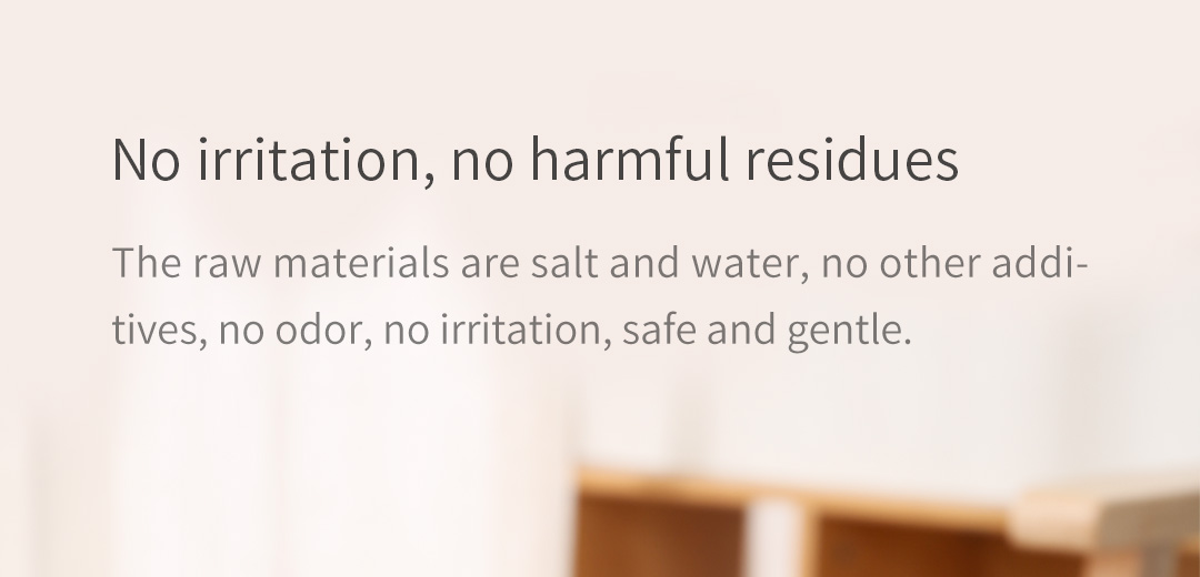 DH-003 Sodium Hypochlorite Generator – salt-and-water solution information panel