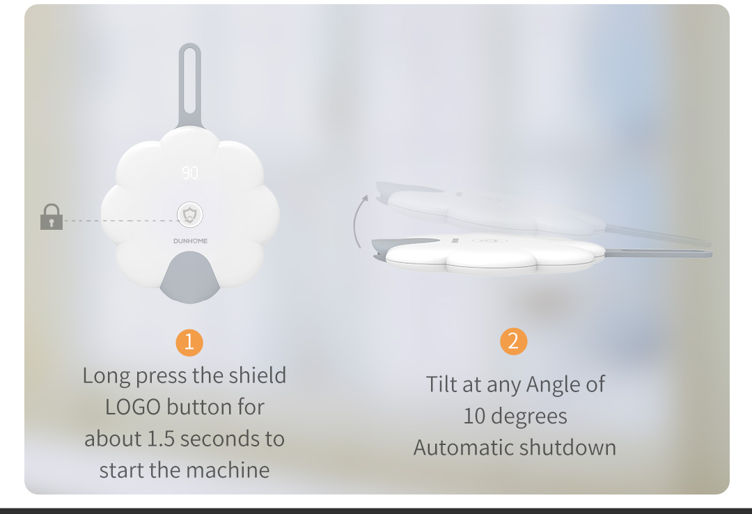 UV disinfection cover opening and shutdown instructions