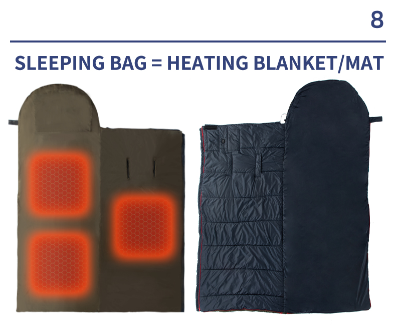 Graphene Heated Sleeping Bag product detail