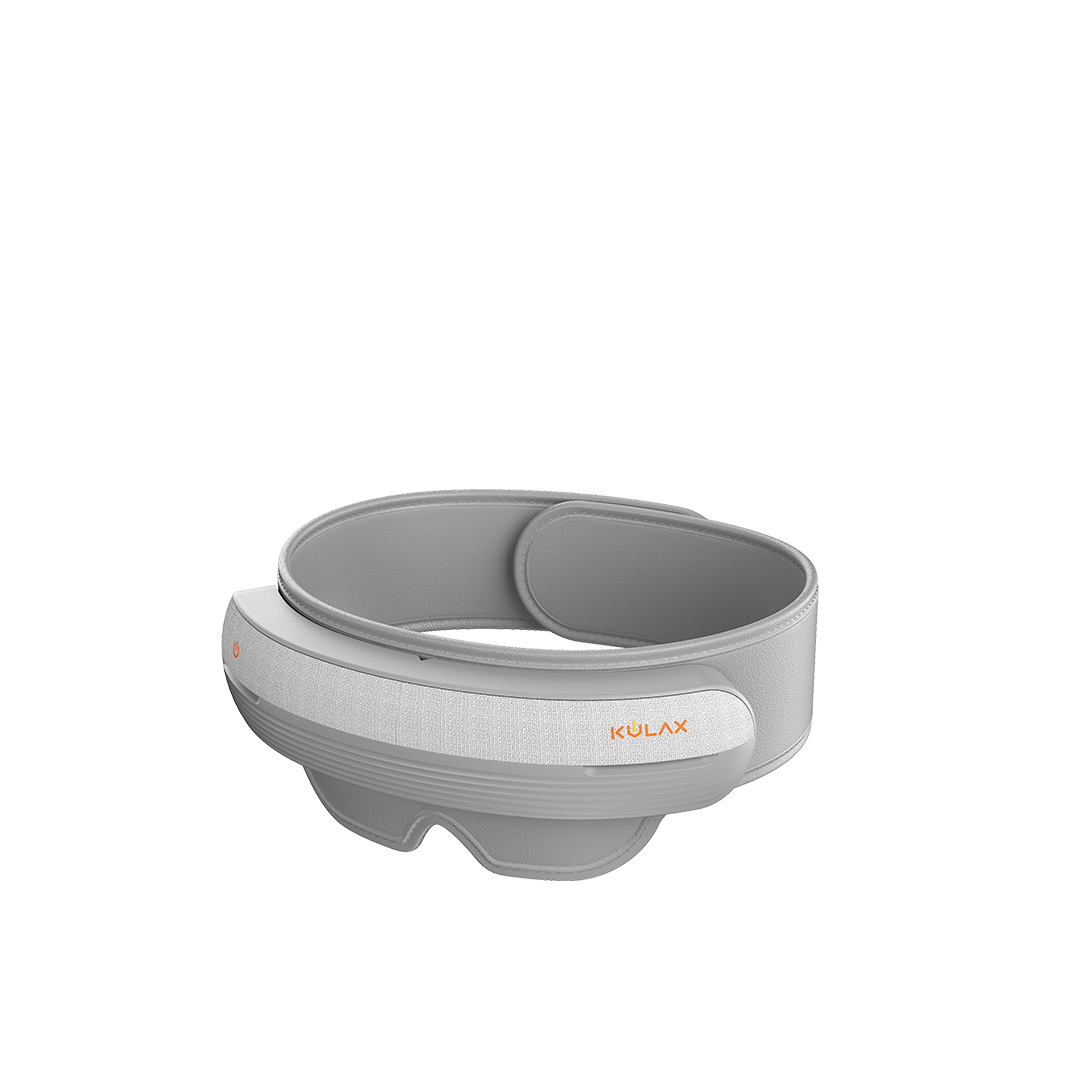 Graphene heated head and eye massager HE70-001-MI