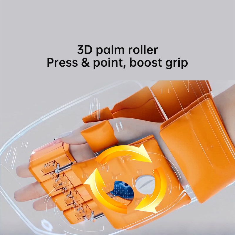Graphene Heating Hand Massager Pro – three-dimensional palm roller structure