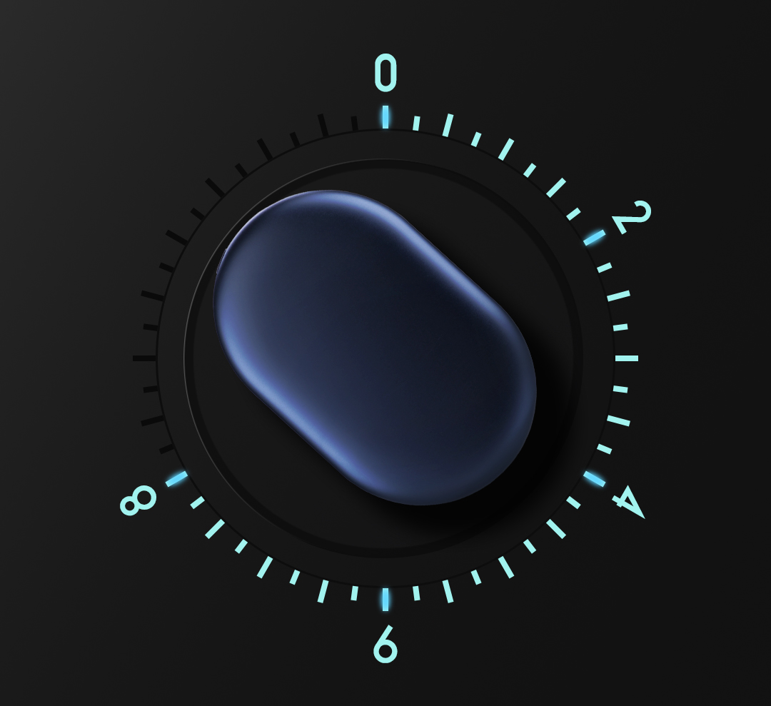 Z20 Graphene Heated Hand Warmer: blue hand warmer with timer-style graphic.