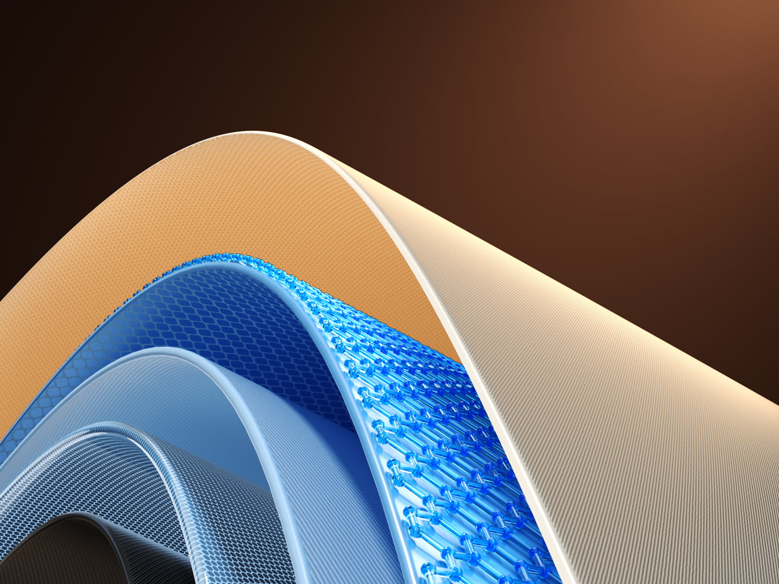 Flexible graphene heating film bending